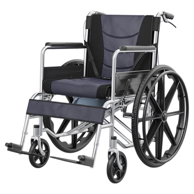 医院同款轮椅国家补贴老年人专用轻便折叠带坐便瘫痪代步手动推车