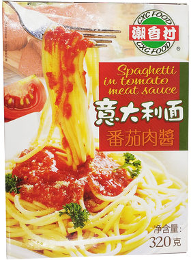 潮香村速食意面多种口味商超同款