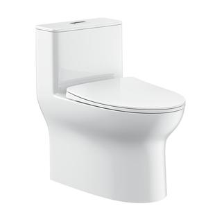 【店铺爆款】九牧虹吸小户型抽水马桶防臭坐便器家用节水陶瓷抗菌