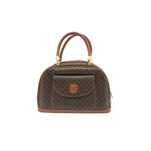 中古CELINE赛琳女包9~95新handbag凯旋门老花手提斜挎包BRANDOFF