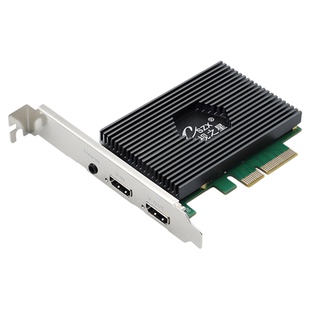 创视之星pcie内置视频采集卡4K60多平台同时直播专用相机高清hdmi