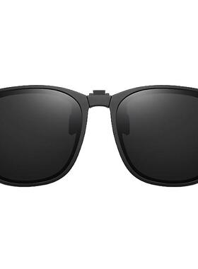 折叠近视夹片偏光防紫外线高级感