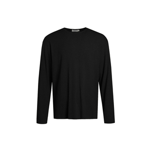 ESAT 四色麦穗提花坑条圆领套头打底衫