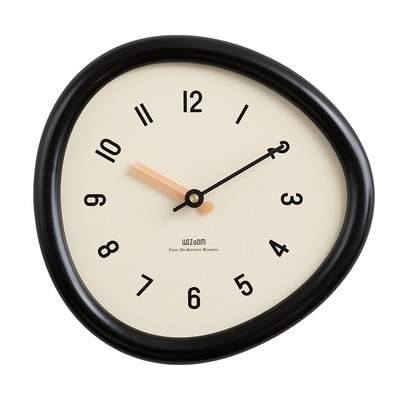 高颜值拯救白墙时尚挂钟