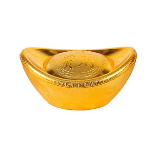 仿真金元宝装饰摆件新年亲子拍照道具马年新春全家福年会场景布置