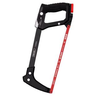 得力钢锯手锯木头手持锯弓户外手持式树锯钢锯架小型金属切割锯子