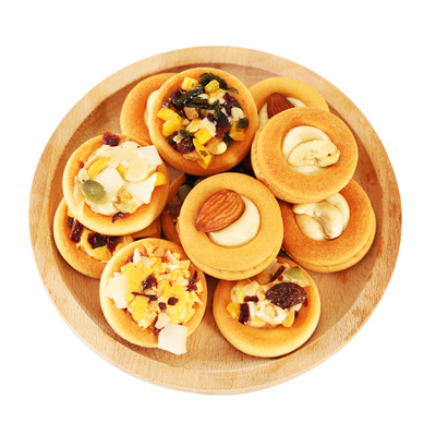 披萨坚果小饼多口味组合夹心饼干