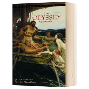 荷马史诗 奥德赛 英文原版 The Odyssey Of Homer 英文版经典文学书 进口原版英语书籍 Bantam Classics