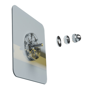 无痕钉挂钩螺丝贴自粘贴收纳置物架免打孔固定器免钉贴片挂画钉