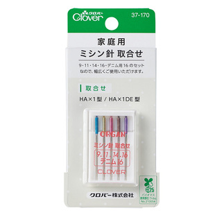 日本可乐Clover缝纫机针 家用电动多功能缝纫机机针老式脚踏 HAX1