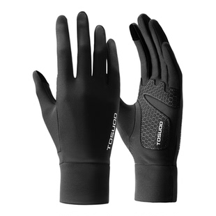 塔斯队长跑步手套男秋冬季防风保暖加绒女触屏骑行马拉松户外运动