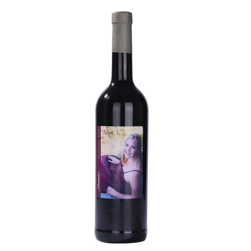 E-01 巴登公主纯手工定制版德国梅乐Merlot特酿干型红葡萄酒1支