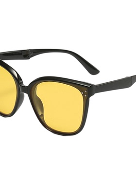 韩版小红书折叠便携墨镜UV400