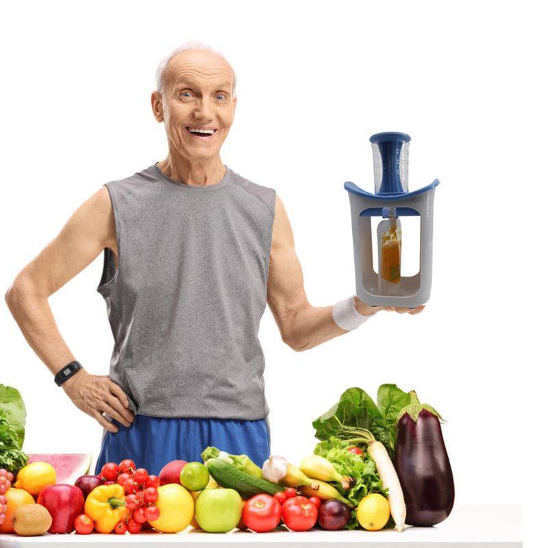 PureeSqueezer儿童果泥挤压辅食便捷工具家用器厨房分果汁装袋