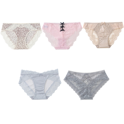 2025年新款蕾丝三角棉裆内裤系列
