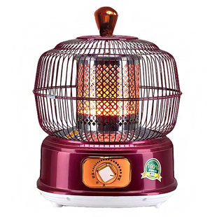 电烤火器鸟笼取暖器烤火炉速热小太阳电暖炉碳晶小电炉子家用暗光