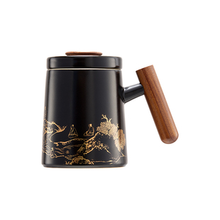 故宫淘宝｜兰亭序茶水分离杯泡茶杯马克杯文创父亲爸爸生日礼物