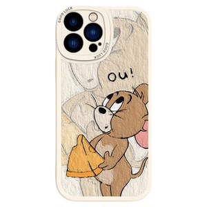 猫和老鼠适用opporeno15pro/14/13/12手机壳10plus女新款9pro+情侣a6GT简约findx9pro/x8ultra/7neo软防摔93s