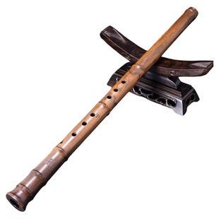 黄檀南箫8孔通口1节专业演奏级戈建明红木箫大头GF木制防裂箫南萧