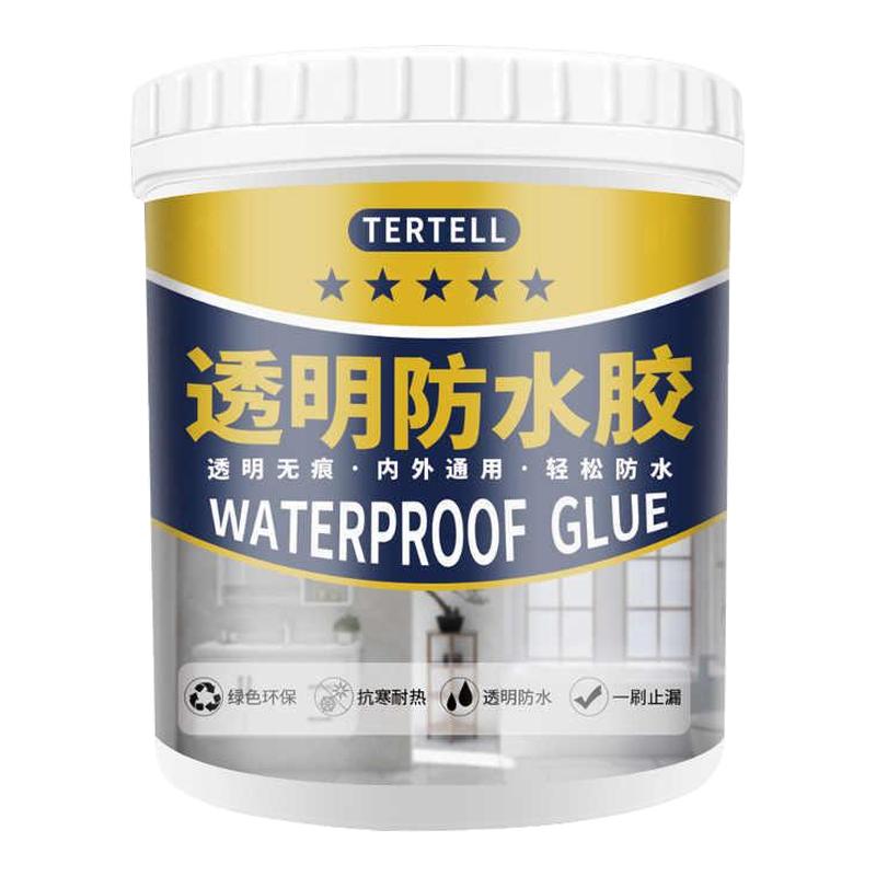 透明防水胶屋顶裂缝补漏胶水堵漏