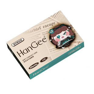 【满着色强扩瞳】韩姬儿美瞳大直径日/半年抛彩色隐形眼镜旗舰店