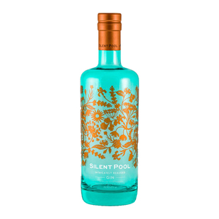 静渊英国金酒蒸馏酒SILENT POOL GIN杜松子酒进口洋酒配制酒700ml