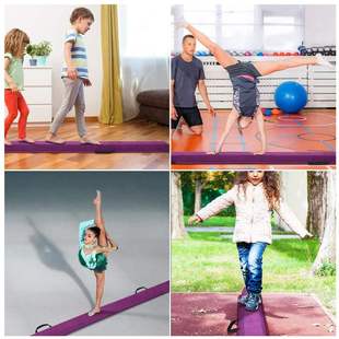 跨境高密度海绵折叠平衡木体操平衡桥软体训练道具独木桥平衡条