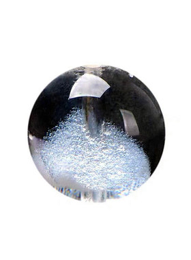 妃暄7A白水晶金字塔散珠