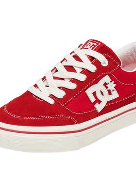 DCSHOES CANVAS夏季新款板鞋红色帆布鞋美式休闲鞋女鞋