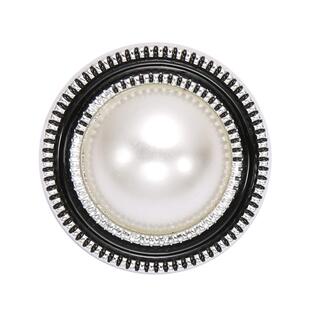 小香风镶钻珍珠百塔大衣暗扣高档毛衣毛呢开衫纽扣子睡衣装饰扣