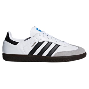 阿迪达斯三叶草男女SAMBA OG复古T头板鞋休闲德训鞋B75806 B75807