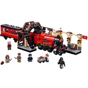 拼图拼搭75955哈利波特霍格沃茨特快列车火车站拼装中国积木玩具