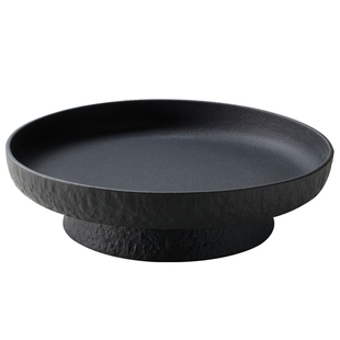 米立风物水果盘2026新款高颜值摆件客厅茶几家用轻奢高档茶点盘