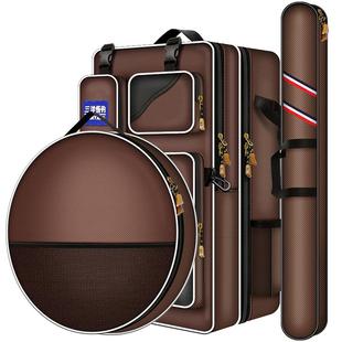 钓椅包双层加厚防水钓鱼椅包特大双肩背包钓鱼包渔具包鱼护海竿包