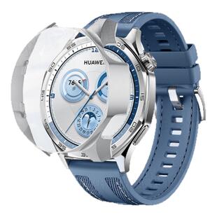 适用华为GT6手表保护壳watchGT5半包壳gt5pro边框壳屏幕钢化膜GT5壳膜一体全包保护套42mm46表盘超薄防摔防刮