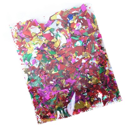 手撒亮片开业活动金粉彩色闪