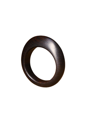 木戒指手工情侣原创黑檀木古风