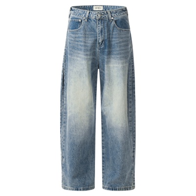 INKNOTS水洗弯刀牛仔裤