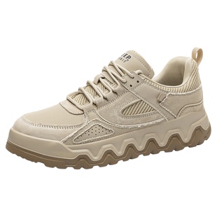 JEEPSPIRIT吉普休闲板鞋男2026新款潮流爆款男鞋透气防滑运动鞋男