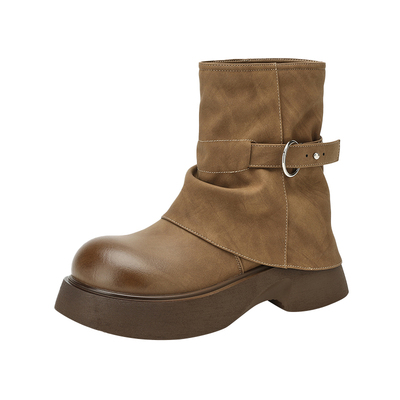 达芙妮新款时装靴2025年秋冬