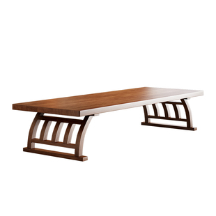 榻榻米茶桌地台桌茶几小矮桌炕桌实木定制仿古禅意日式飘窗木质桌