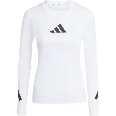 Adidas/阿迪达斯正品2025女士时尚收腰运动休闲亲肤长袖T恤KE4906