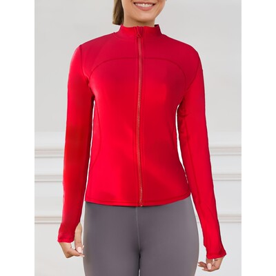 U 26357 Women's Yoga Long Sleeve Top 瑜伽运动上衣 跨境欧