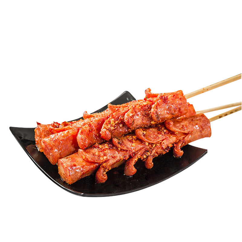 老长沙大香肠100根商用批发超大网红肉肠正宗特产油炸开花烧烤肠