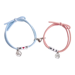 十二星座手链配名字字母情侣小皮筋学生党闺蜜礼物送男友专属手绳