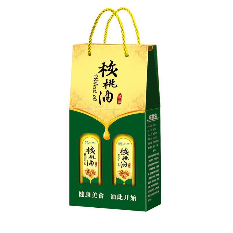 核桃油包装礼品盒山核桃油纸箱