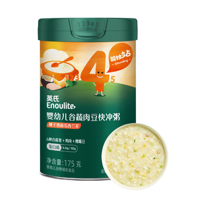 英氏婴幼儿快冲粥1岁宝宝辅食