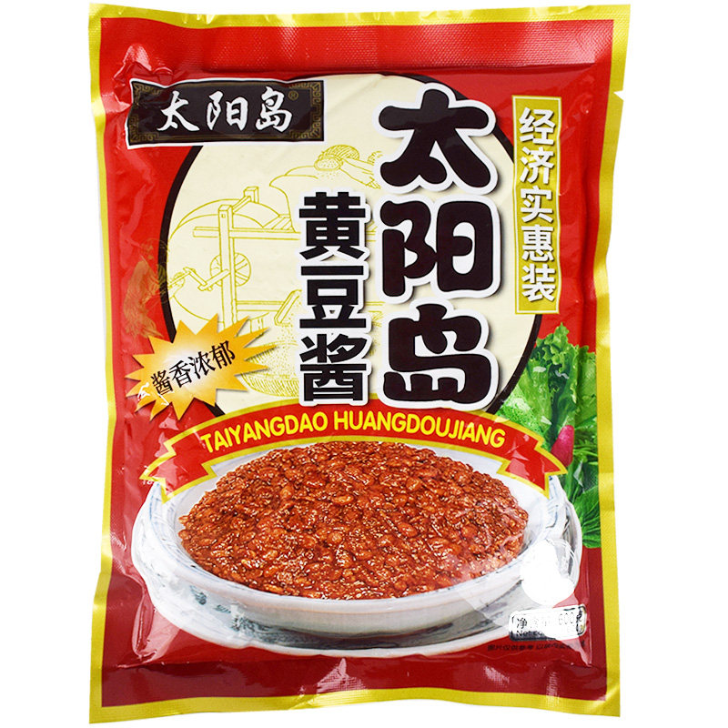 太阳岛黄豆酱600g每袋实惠东北