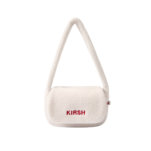 樱桃KIRSH 刺绣毛绒单肩包氛围包包25秋冬韩系甜美通勤百搭手提包