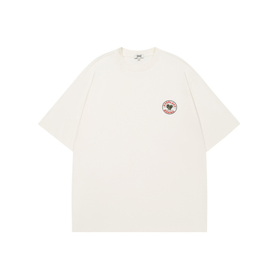 美国EVERLAST拳击运动短袖 训练健身宽松柔软透气纯棉印花简约T恤